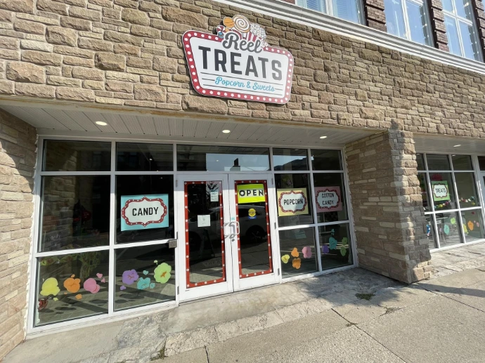 Front of Reel Treats