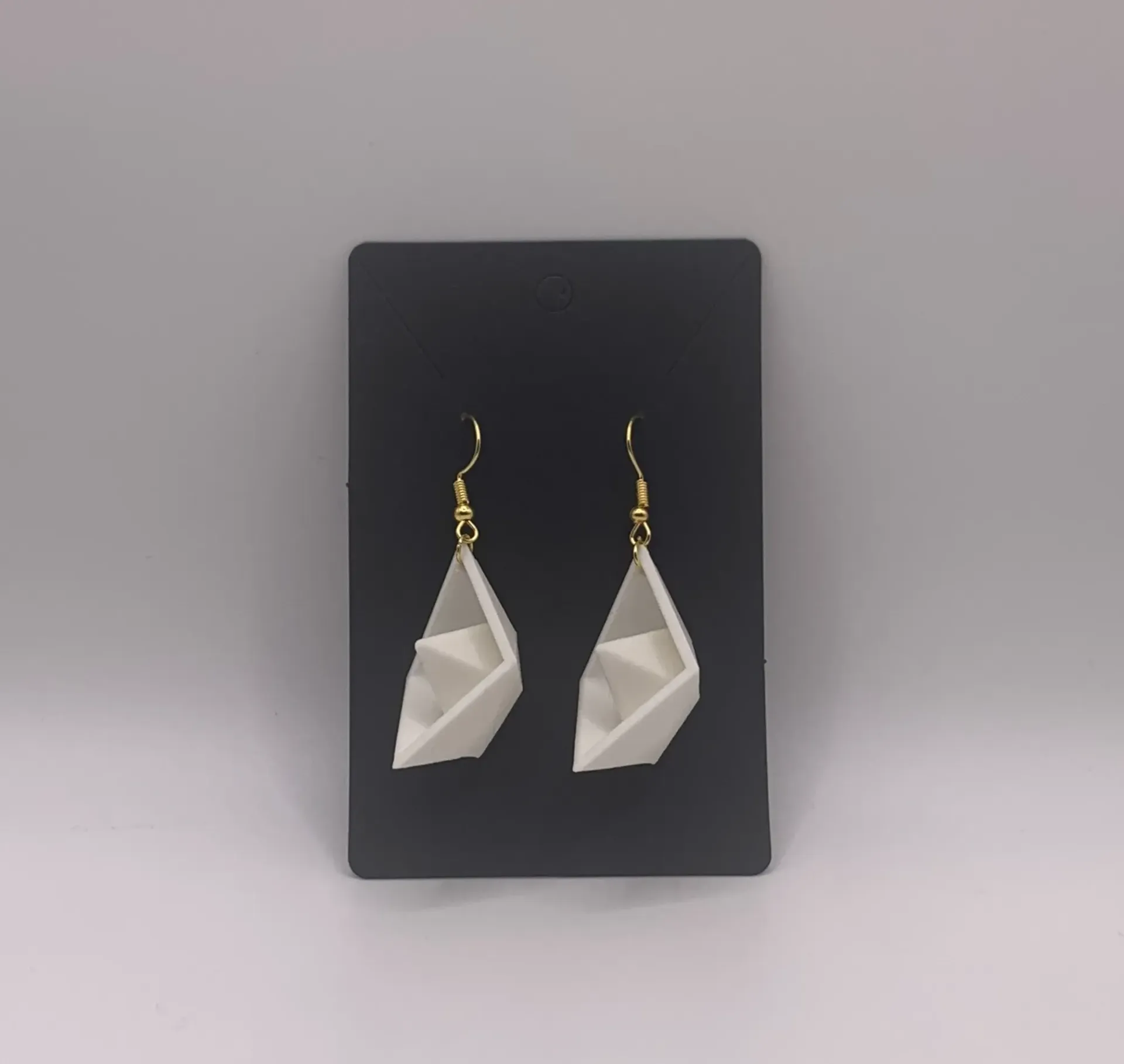 Origami Paper Boat - Earring's