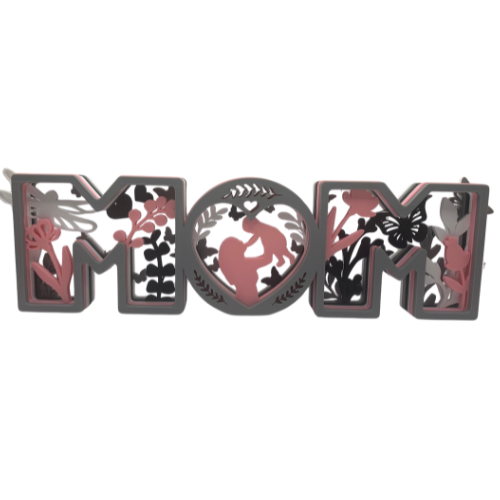 "MOM" Sign (Select this if you want a custom colour combo, we will email you when the order is made, and you can let us know what you want.)