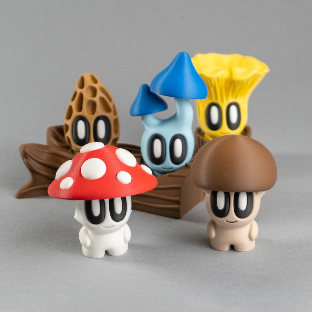 Blob Mushroom (Toadstool, Stump)