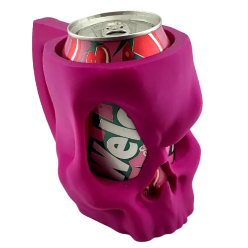 Mad Skull Cup Holder (Blue)